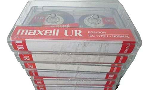 UR-90 blank audio cassette tape, 8-pack
