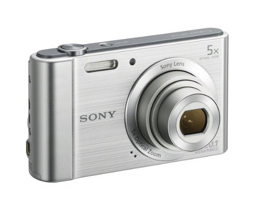 (DSCW800) 20.1 MP Digital Camera (Silver)