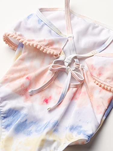 Girls' One Piece Swimsuit, Multi TIE DYE, 0-3M