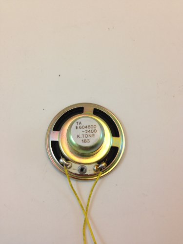 1-5/8" Full Range Speaker UNIBODY Button Magnet with 3" Leads (Single)