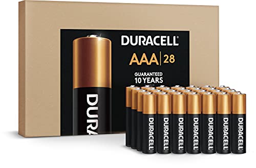 Coppertop AAA Batteries, 28 Count Pack Triple A Battery with Long-Lasting Power for Household and Office Devices (Ecommerce Packaging)