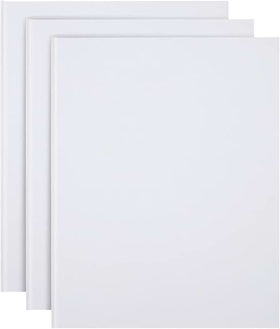 Blank Kids' Writing and Drawing Books, 8.5 x 11, Pack of 3