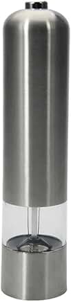 Electric Salt and Pepper Grinder with Adjustable Coarseness