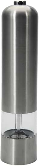 Electric Salt and Pepper Grinder with Adjustable Coarseness