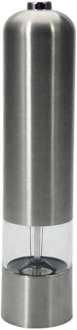 Electric Salt and Pepper Grinder with Adjustable Coarseness