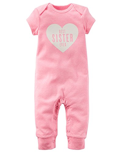 Baby Girl Jumpsuit (3 Months, Pink)