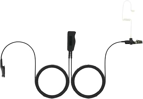 Covert Communication Set with Earpiece and Mic