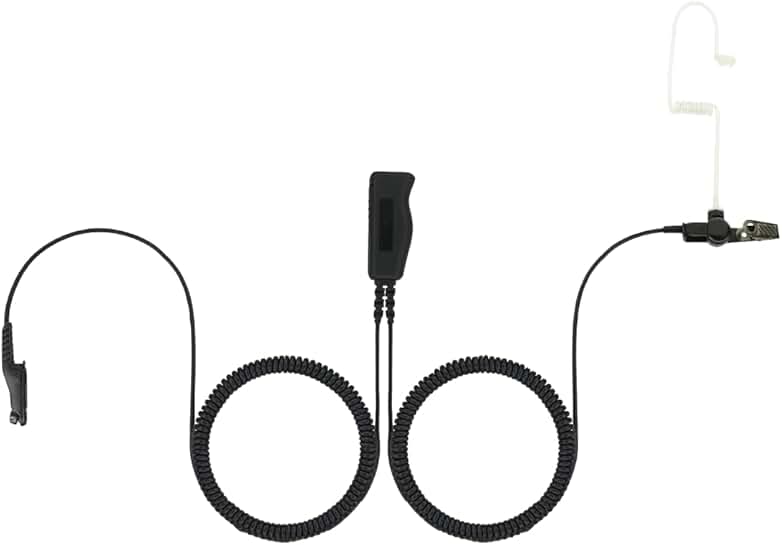 Covert Communication Set with Earpiece and Mic