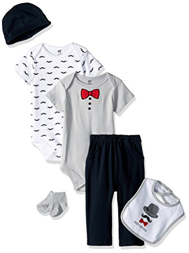 Uni   Cotton Layette Set Gentlemen, 3-6 Months