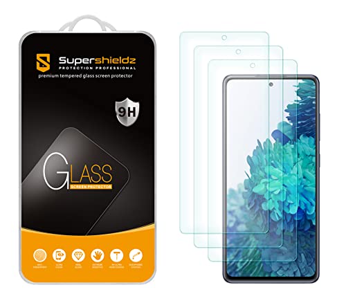 (3 Pack) Designed for Samsung Galaxy S20 FE 5G / Galaxy S20 FE 5G UW [Not Fit for Galaxy S20] Tempered Glass Screen Protector, 0.33mm, Anti Scratch, Bubble Free