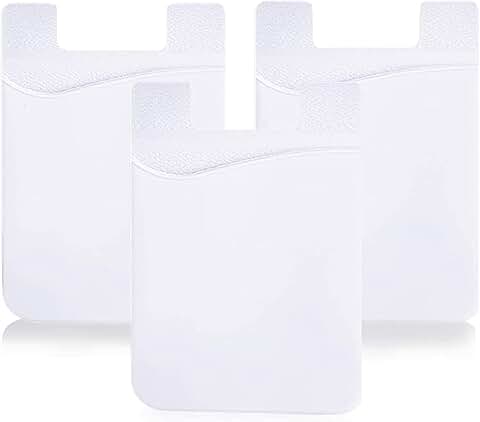Silicone Phone Card Holder, 3 Pack