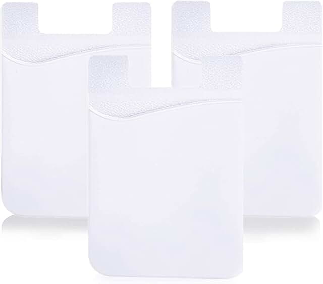 Silicone Phone Card Holder, 3 Pack
