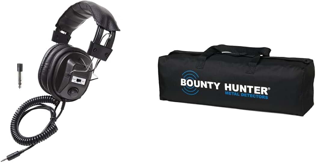 Stereo/Mono Headphones with Carry Bag