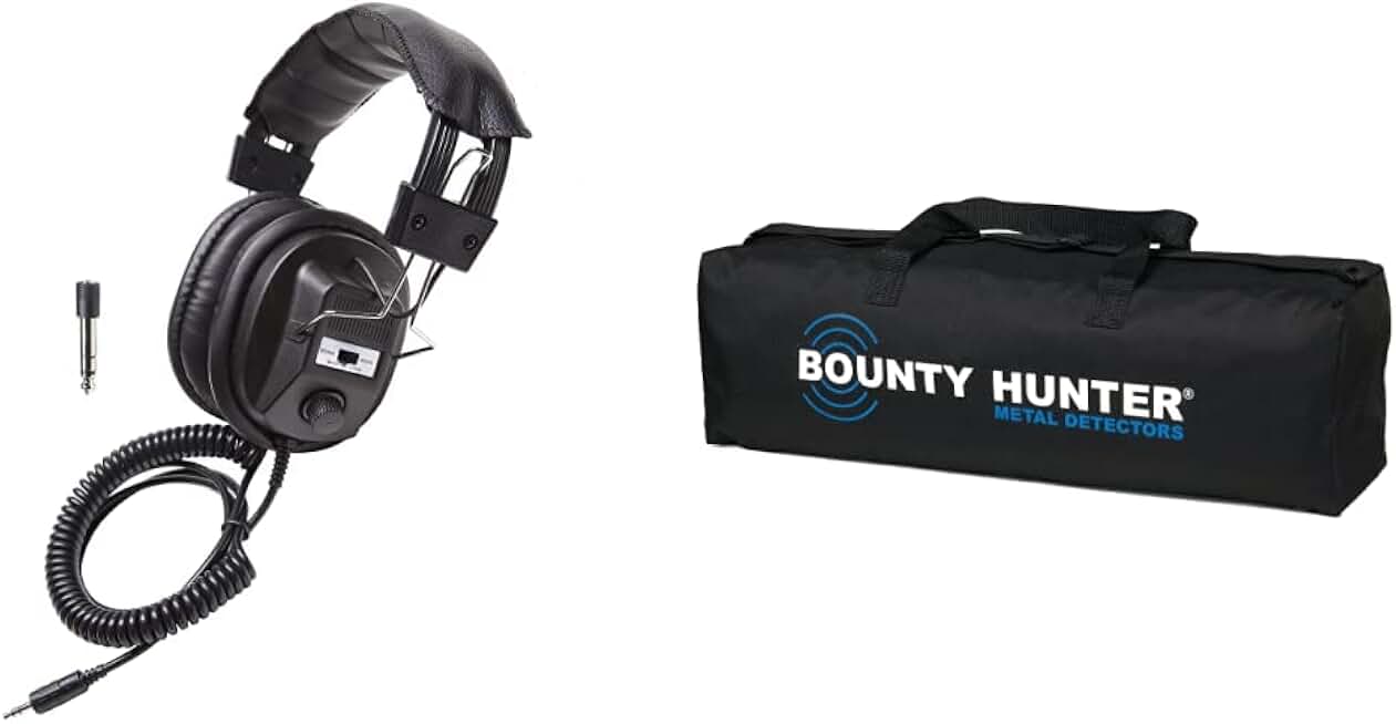 Stereo/Mono Headphones with Carry Bag