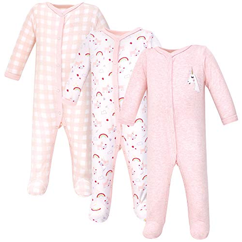 Uni  Baby Cotton Sleep and Play, Unicorn, 3-6 Months