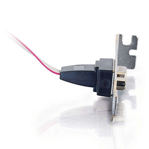 /Cables to Go 28300 DB9 Male Serial RS232 Add A Port Adapter with Bracket for Intel Motherboards