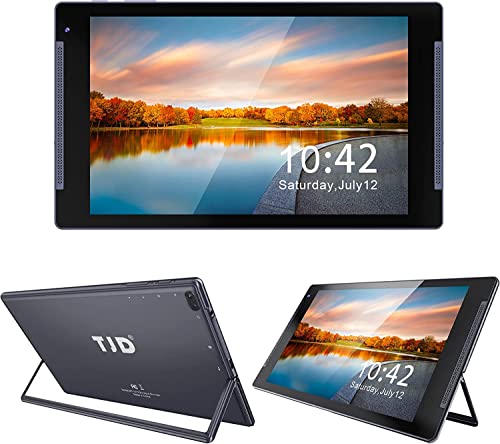 10 inch Tablet, Android 10.0 Tablet, 2GB RAM 32GB, 1.6GHZ Quad Core Processor, 1280x800 IPS Display, Google Play, 2MP+5MP Camera, Bluetooth, 2.4GHz WiFi, Type-C, TF Expansion with Tablet Stand