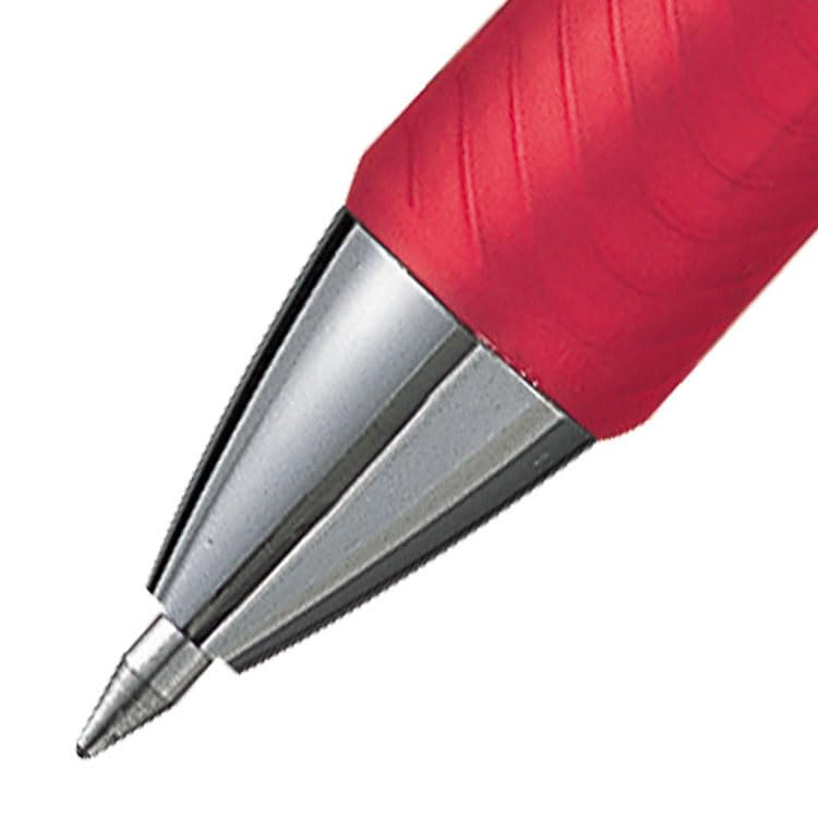 Red Gel Pen with 0.7 mm Tip, Pack of 12