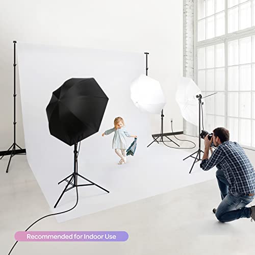 , 700W Output Lighting Series, LMS103, Soft Continuous Lighting Kit for White and Black Umbrella Reflector with Accessory and Carry Bag