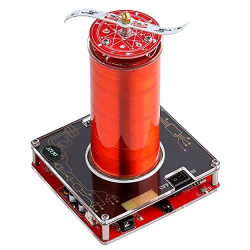 Bluetooth Music Tesla Coil PLLSSTC Desktop Toy Plasma Loudspeaker Arc Generator Wireless Transmission Teaching Demonstration Experiment Model JE-13