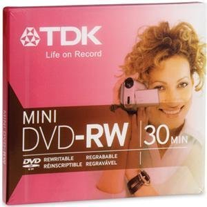 mini DVD-RW 1.4GB reWriteable