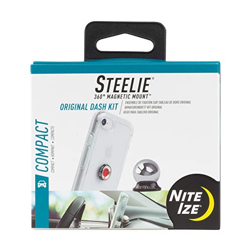 Original Steelie Dash Mount Kit - Magnetic Car Dash Mount for Smartphones (Packaging may vary)