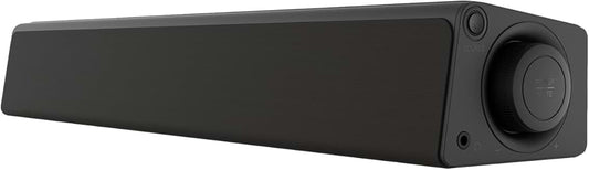Mini Under-Monitor Soundbar with Bluetooth and USB