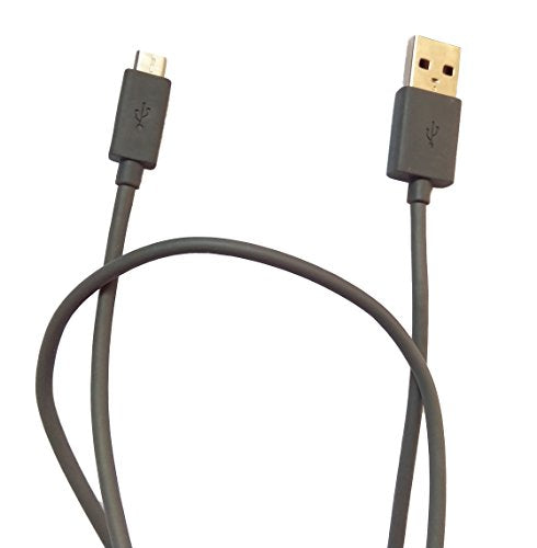 (2 Pack) USB 2.0 - Micro-USB to USB Cable - High-Speed A Male to Micro B Triple Shielded Cable