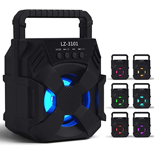 Wireless Bluetooth Portable Speaker Outdoor Speakers with Bluetooth 5.0,HiFi Subwoofer Portable