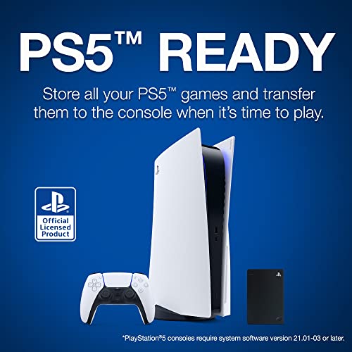 (STGD2000100) Game Drive for PS4 Systems 2TB External Hard Drive Portable HDD - USB 3.0, Officially Licensed Product