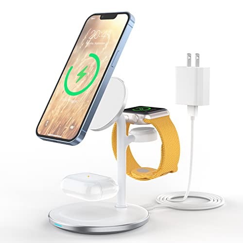 3 in 1 wireless charging station for multiple devices