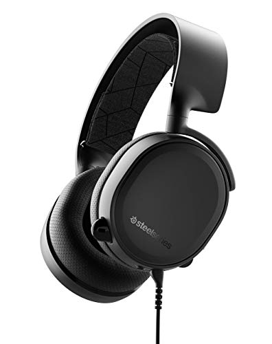 Arctis 3 (2019 Edition) All-Platform Gaming Headset for PC, PlayStation 4, Xbox One, Nintendo Switch, VR, Android, and iOS - Black (Renewed)