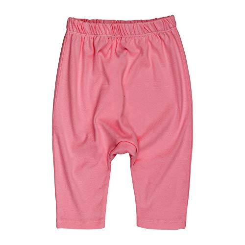 uni  baby  Cotton Cuff-less Harem Multi-pack Pants, 4-pack Pink Ombre, 3-6 Months US