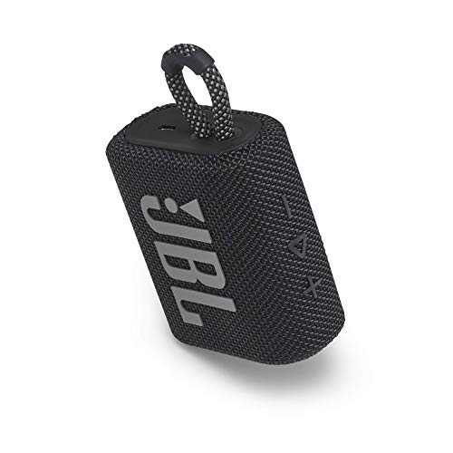 '- GO3 Portable Waterproof Wireless Speaker - Black (Renewed)