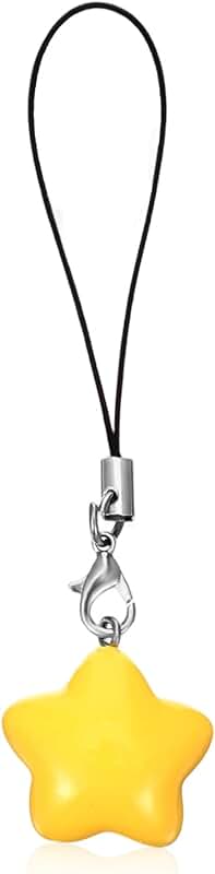 Colorful Star Phone Charm and Lanyard Strap