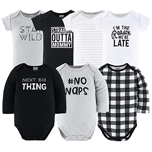 Layette Gift Set for Baby Boys or Girls | 23 Piece   Clothes & Accessories Set | Fits  s to 3 Months | Black Plaid