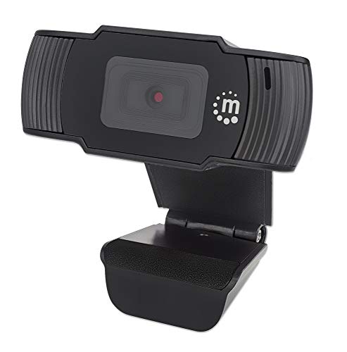 1080p HD USB Webcam with Microphone - Plug and Play on Computer, Laptop, PC - for Video Calling, Streaming, Recording, Conferencing with Web Camera - 462006