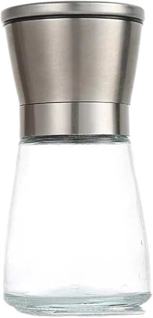 Salt and Pepper Shakers Set with Stand, 180/300ml