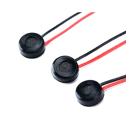 10 pcs 41.5MM Capacitive Electret Microphone/Pick-Up -58+-3dB (wire length:5.5CM) MIC Electret Condenser 4 X 1.5MM for MP3 MP4