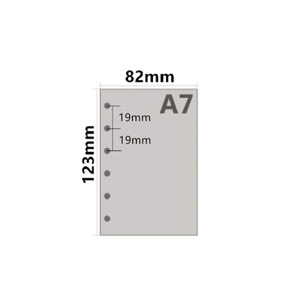 A7 Planner Inserts, 11 Packs, 45 Sheets Each