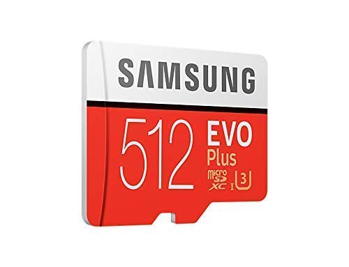 EVO Plus Class 10 Micro SDXC with Adapter, 512GB (MB-MC512GA)