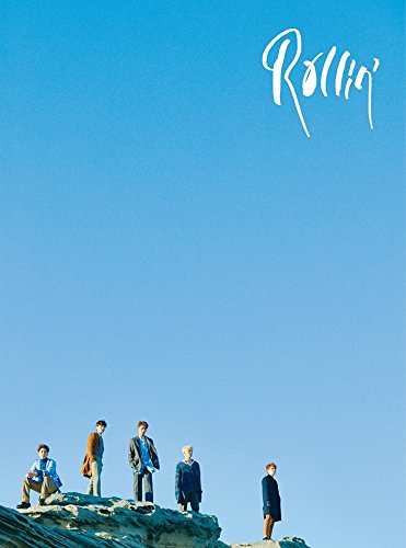 B1A4 - Rollin' (7th Mini Album) [BLUE ver.] CD+Photobook+Photocard+Folded Poster