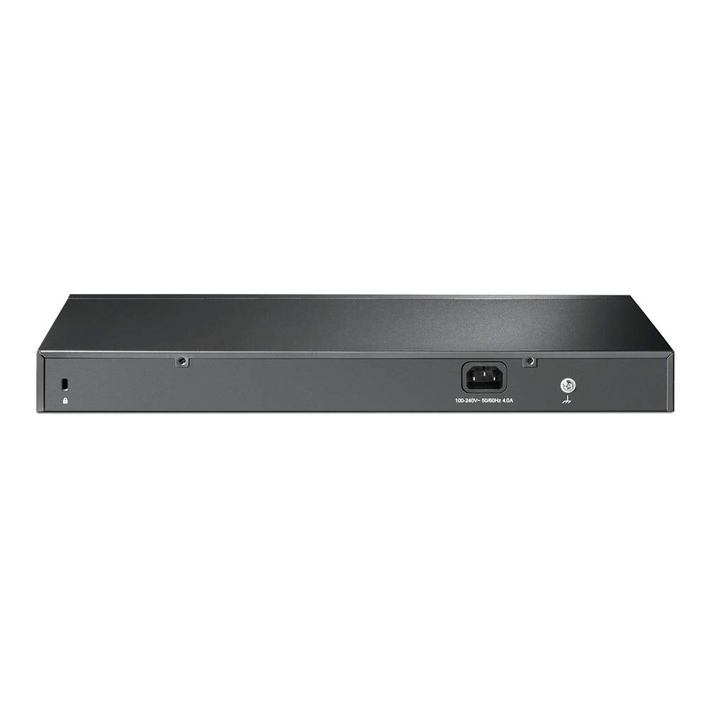 TL-SG2428P Jetstream 28-Port Gigabit Smart Switch with 24-Port PoE+, 4 SFP Slots (250 Watt Budget, Centralized Cloud Management Omada SDN, and Intelligent Monitoring)