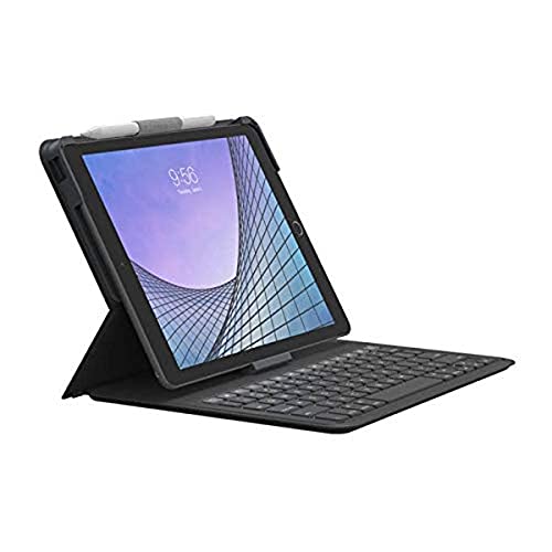 '- Messenger Folio 2 - Tablet Keyboard & Case for 10.2-inch iPad, 10.5-inch iPad/Air 3