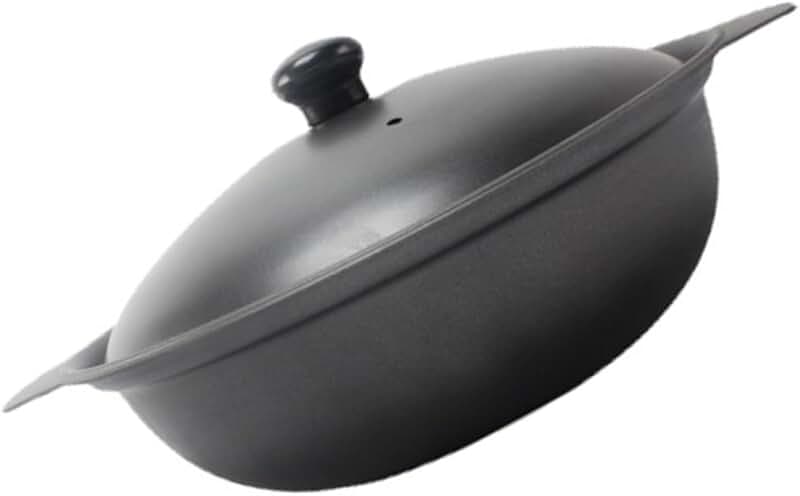 Iron pot lid for braised chicken cooking