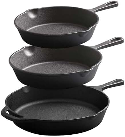 10-Piece Cast Iron Skillet and Utensil Set