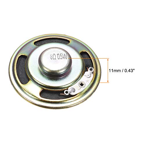 0.5W 8 Ohm DIY Magnetic Speaker 50mm Round Shape Replacement Loudspeaker