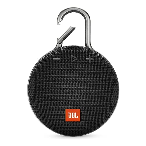 Clip 3 black waterproof durable portable Bluetooth speaker