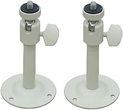 2 Pack Adjustable Metal Camera Mounts for Wall or Ceiling