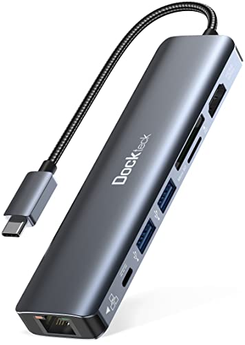 7-in-1 USB-C Hub with 4K Video, Ethernet, SD/TF Slots